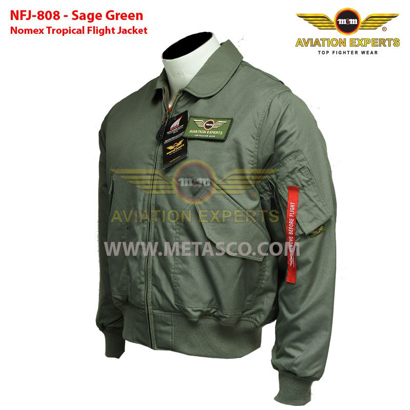 CWU 45p Nomex Jacket - Nomex Flight Jackets by Metasco® Nomex 